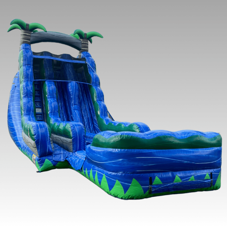 22’ Blue Crush Dual Lane w/ Splash Pad