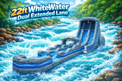 22’ WhiteWater w/ Slip n Slide
