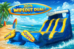 20ft WipeOut XL Dual Lane